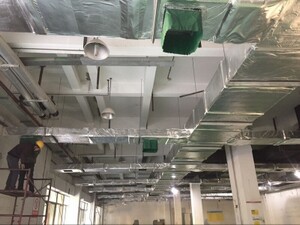 2017年廠房中央空調系統安裝